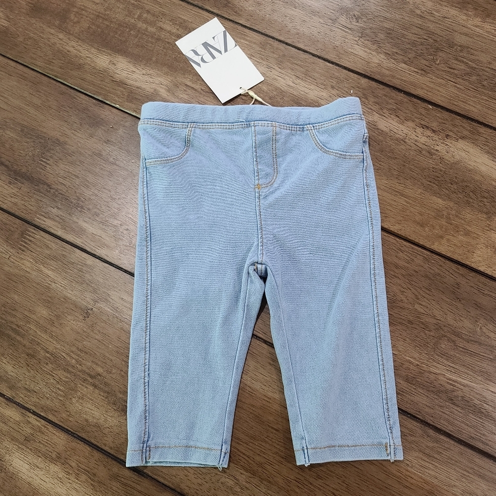 Zara Denim Leggings